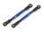 Toespoorstangen 7075-T6 aluminium blauw met kogelkop