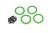 Beadlock ring 2.2 aluminium groen met schroeven (4)