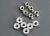 Stopmoer met flens zilver 3mm (12)