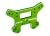 Shocktower 7075-T6 aluminium groen front