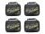 AM Accessories Bag (240 x 180 x 85mm) Set - 4 Bag With Bumbe
