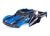 Body Slash 4x4 blue with sticker & clipless