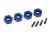 Stuurwiel 6061-T6 aluminium 12mm blauw (4)