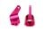 Stuurhendel 6061-T6 aluminium roze l&r