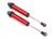 GTR shock aluminium rood 134mm voorzijde zonder schroefdraad (2)