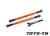 Wide-X-Maxx toespoorstangen 7075-T6 aluminium oranje 188mm (2)
