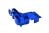 Bulkhead 7075-T6 Aluminium hinten blau