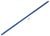 Centrale cardanas aluminium blauw met pin