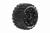 MFT MT-Maxx 2.8 Cyclone 1/10 soft   Felge schwarz