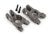 Wieldrager 6061-T6 aluminium donker titanium achter l/r