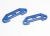 Ophangbeugel aluminium blauw 3 & 5° achter