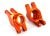 Wieldrager 6061-T6 aluminium oranje achter l/r