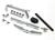 Bumper v/h, chromen rolbeugel, lier