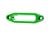 Touwgeleidingslier aluminium groen