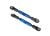 L/R valbeugels 7075-T6 aluminium blauw 83mm voorzijde (2)