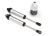 GTR shock aluminium zilver 134mm voorzijde zonder schroefdraad (2)
