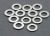 Metalen ringen 3x6mm (12)