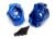 Portaalashouder 6061-T6 aluminium achter blauw l&r