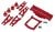 TRX Rustler 4x4 Upgrade Set rood