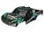 Body Slash 4x4 groen met sticker