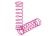 Achterschokveer roze (2) voor ultra shocks
