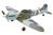 Mini Spitfire MK II RTF – 450mm – Blauw/Groen – Incl. 2 accu’s