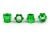 Traxx wielasmoeren aluminium groen (4)