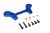 ALUMINIUM FRONT SHOCK TOWER - 1PC blue