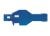 Chassis T6 aluminium blauw