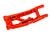 Zware draagarm rechtsachter rood