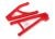 Zware draagarm achter links rood (1x per stuk)