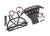 LED-verlichtingsset compleet met bumper v/h + BEC Y-kabel