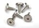 Platkopschroef 2,6x8mm met binnenzeskant (6)