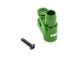 Servohoorn aluminium groen