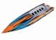 Romp Spartan oranje/blauw gemonteerd