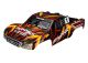 Body Slash 4x4 oranje met sticker