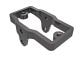 Servo mount 6061-T6 aluminum dark titanium