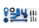 Steering Bellcranks Alu blue