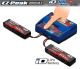 DUAL EZ-Peak Plus-Lader 2972GX + 2x 3S Lipo 5000mAh 2872X