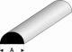 HALF ROND MASS. 3,0MM 1M