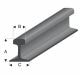 Railroad profile2,90x2,50mm