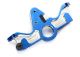 Motorsteun 6061-T6 aluminium blauw