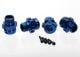 Stuurwiel 6061-T6 aluminium blauw 17mm (4)
