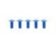 3x8mm HG Alu CSHH Screw Blu *5