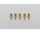 M2x4mm Kugelkopf (5) Messing