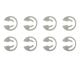 2mm Wellensicherungsring/E/C-
