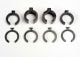 Ultra demperveer afstelringen 1 (4), 2, 4, 8 mm (2 elk)