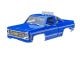 Body TRX-4M High Trail Chevy K10 blue complete