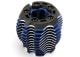 Koelkop Powertune aluminium blauw met beschermring