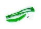 Chassisbeugel aluminium groen